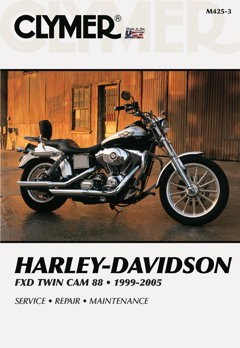 CLYMER Manual - Harley-Davidson / FXD Twin Cam 88 '99-'05 4201-0121
