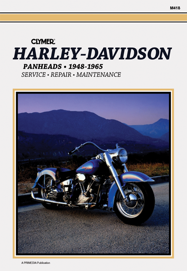 CLYMER Manual - Harley-Davidson / Panheads M418