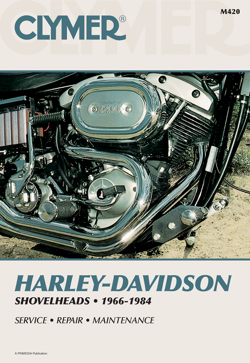CLYMER Manual - Harley-Davidson / Shovelheads M420