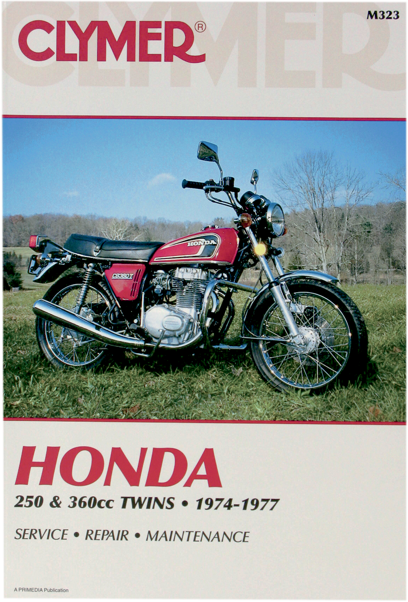 CLYMER Manual - Honda / 250/360 Twins M323