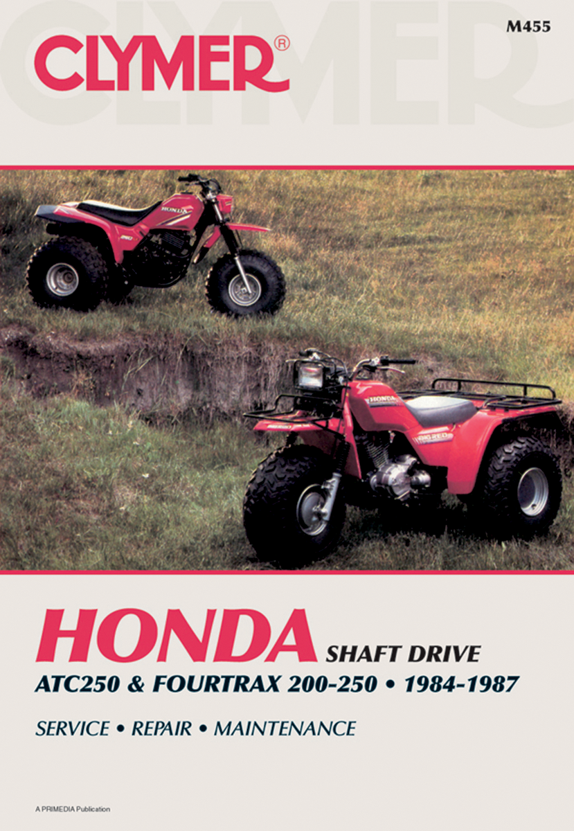 CLYMER Manual - Honda / ATC250ES / SX, TRX200 / 250 M455