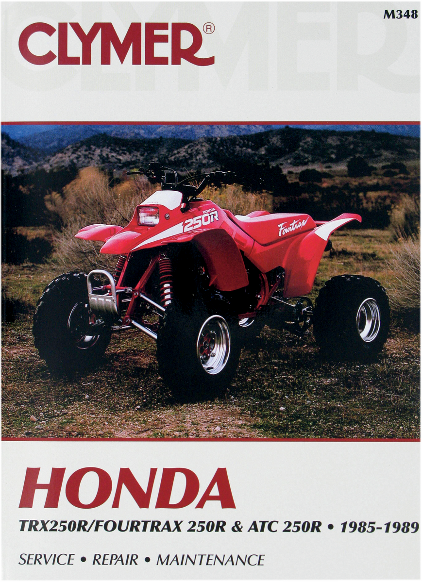 CLYMER Manual - Honda / ATC250R /TRX250R M348