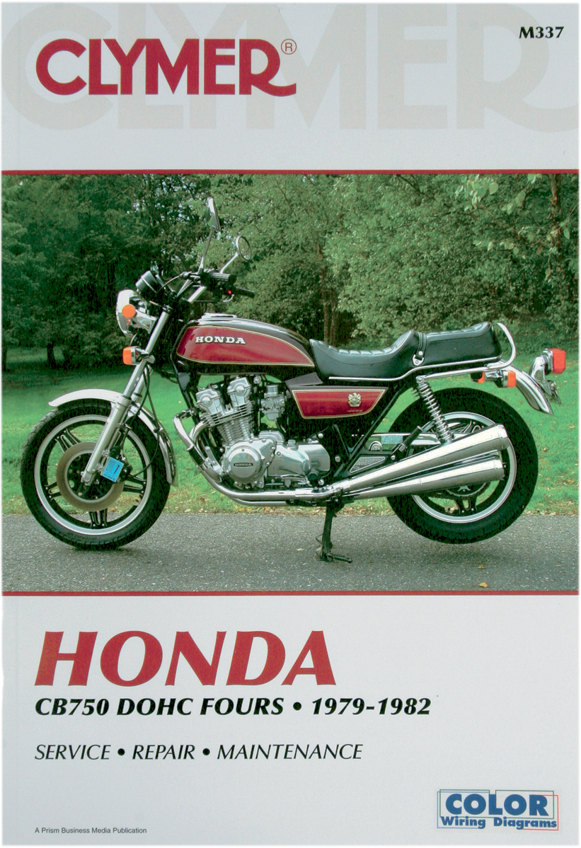 CLYMER Manual - Honda / CB750 DOHC M337