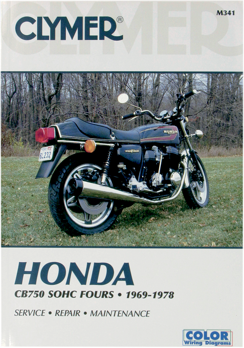 CLYMER Manual - Honda / CB750 SOHC M341