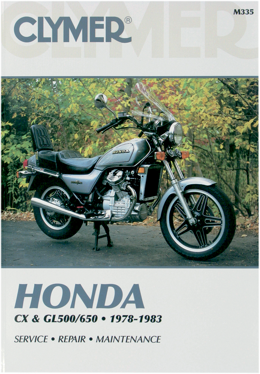 CLYMER Manual - Honda / CX / GL500-650 Twins M335