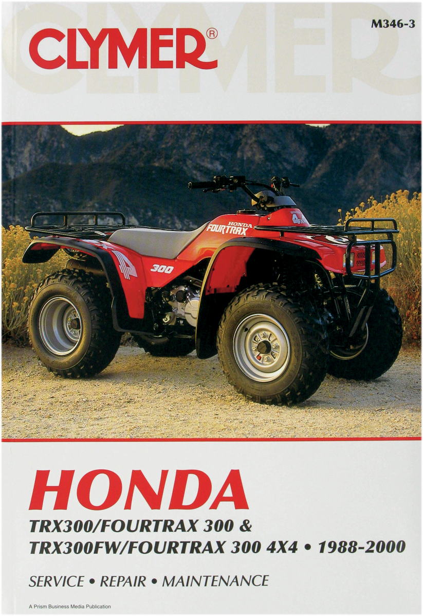 CLYMER Manual - Honda / TRX300 / FW / 4x4 M346