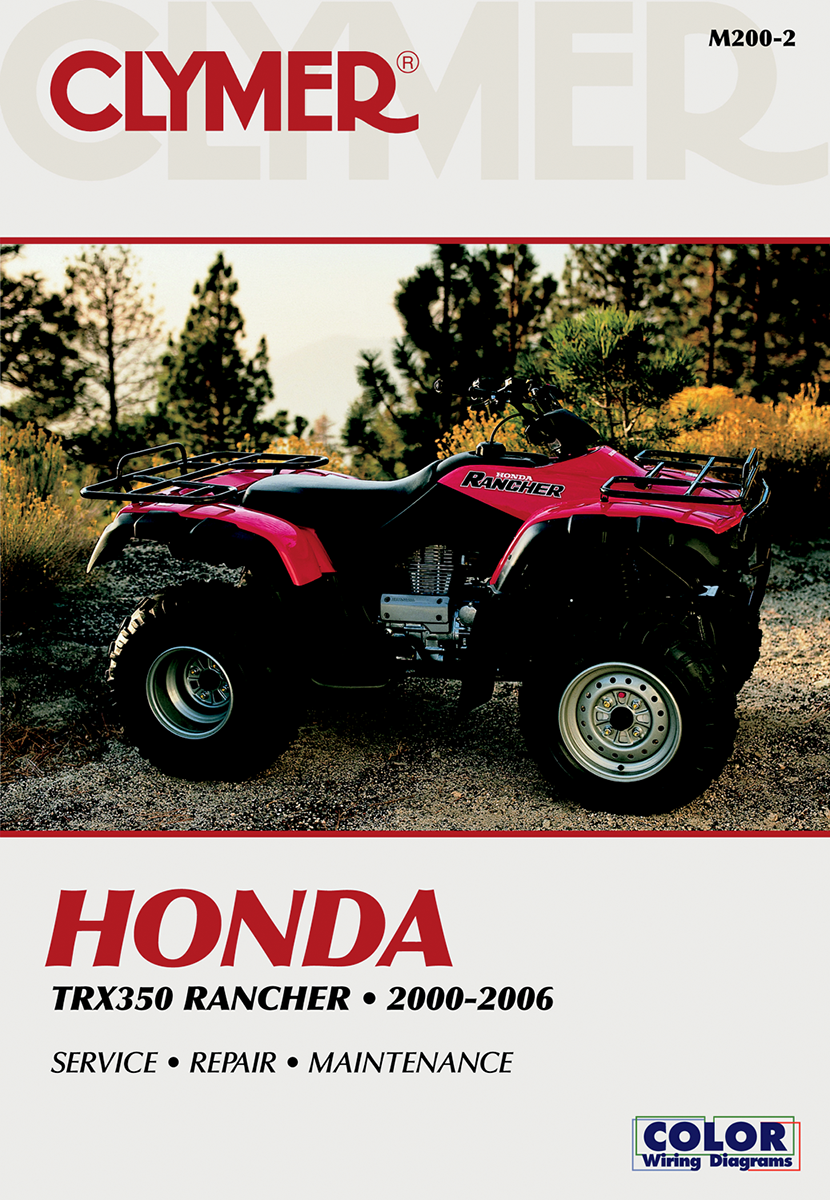 CLYMER Manual - Honda / TRX350 Rancher 4201-0143