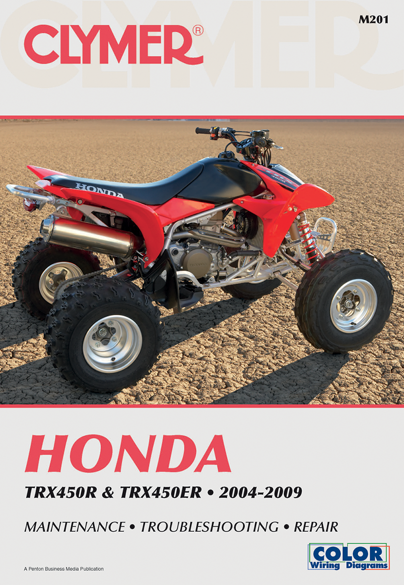 CLYMER Manual - Honda / TRX450 / ER 4201-0208