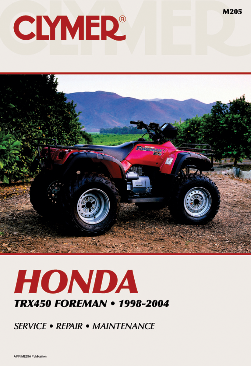 CLYMER Manual - Honda / TRX450 Foreman 4201-0061