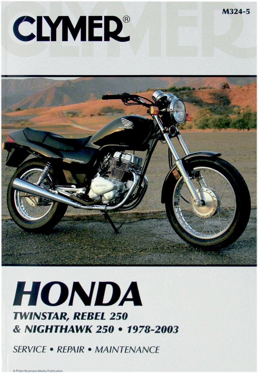 CLYMER Manual - Honda / Twinstar / Rebel / Nighthawk M324