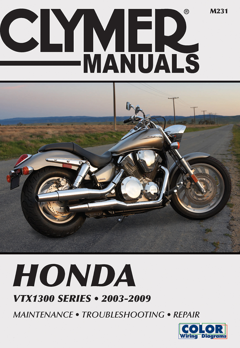 CLYMER Manual - Honda / VTX1300 '03-'09 4201-0257