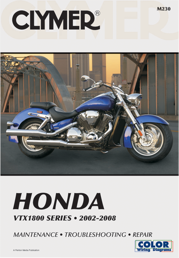 CLYMER Manual - Honda / VTX1800 '02-'08 4201-0192