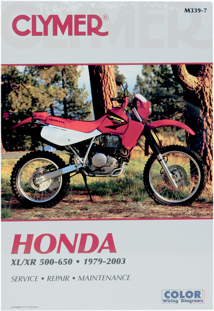 CLYMER Manual - Honda / XL/XR 500-600 Singles M339