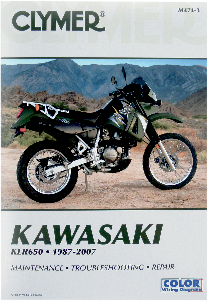 CLYMER Manual - Kawasaki / KLR650 4201-0190