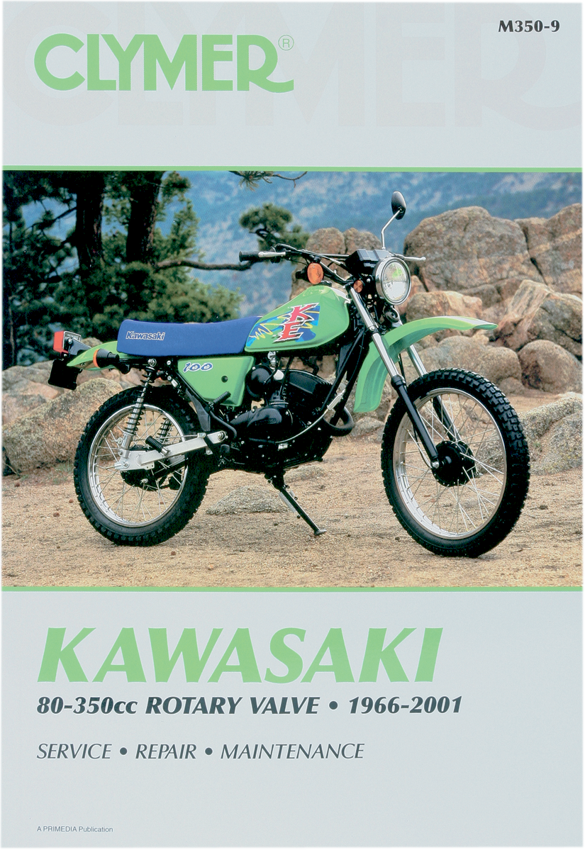CLYMER Manual - Kawasaki / Kasea / Rotary 80-350cc M350
