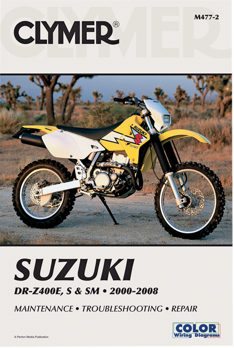 CLYMER Manual - Suzuki / DR-Z400 '00-'12 4201-0196