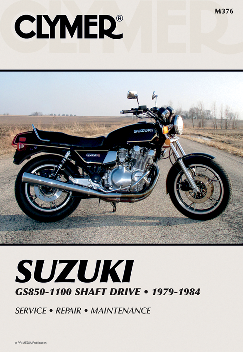 CLYMER Manual - Suzuki / GS850G / GS1000G / GS1100G Shaft Drive M376