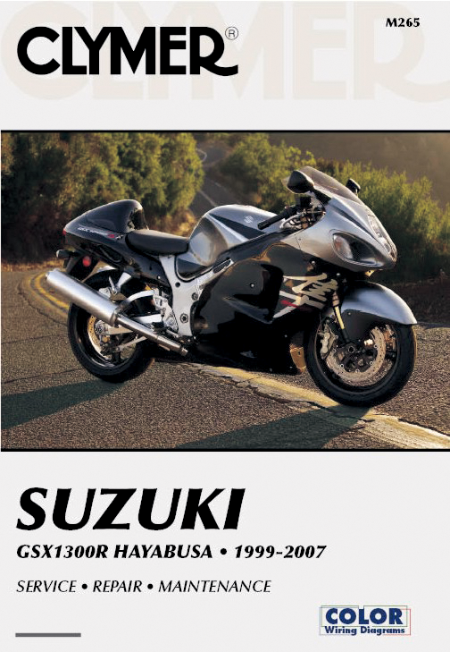 CLYMER Manual - Suzuki / GSX1300R Hayabusa '99-'07 4201-0168