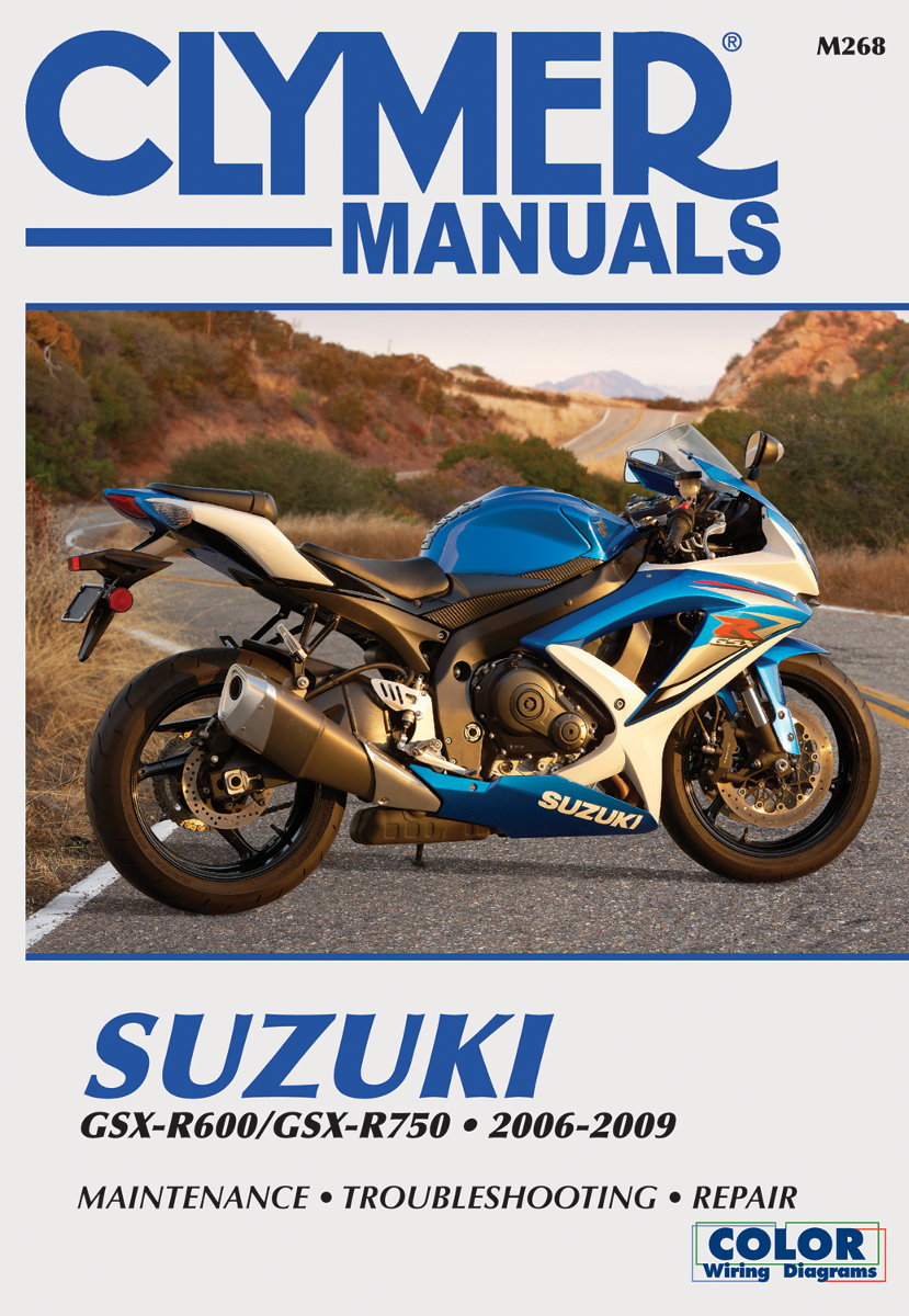 CLYMER Manual - Suzuki / GSX600 / GSX750 '06-'09 4201-0260