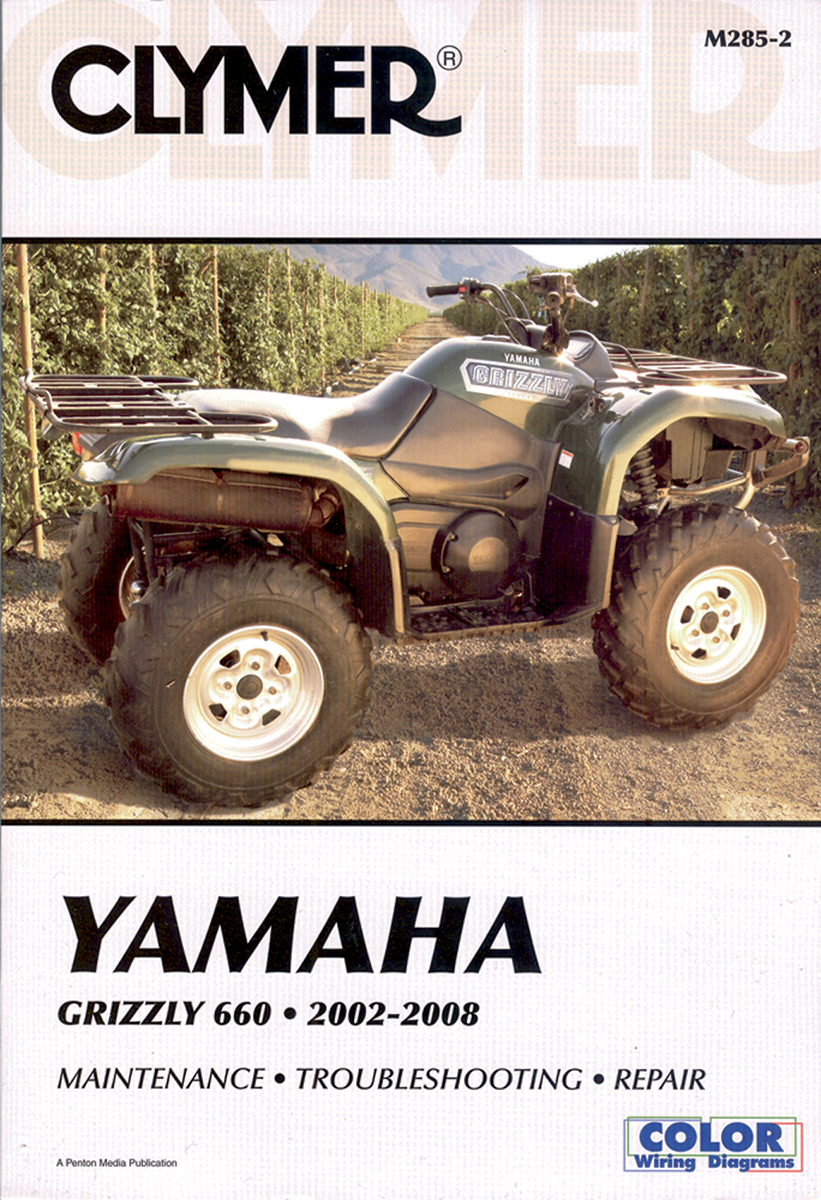 CLYMER Manual - Yamaha / Grizzly 660 '02-'08 4201-0211