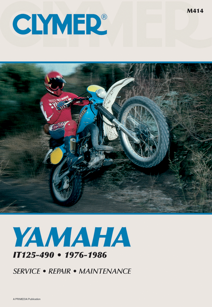 CLYMER Manual - Yamaha / IT125-490 M414