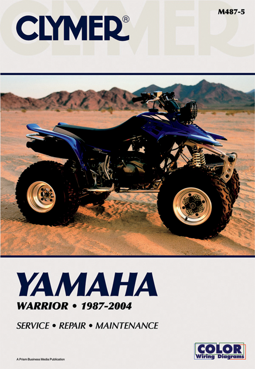 CLYMER Manual - Yamaha / YFM350X Warrior, Raptor 4201-0068