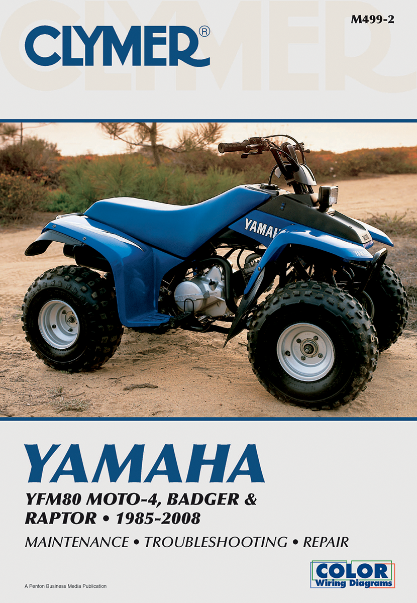 CLYMER Manual - Yamaha / YFM80 Moto 4 / Badger / Raptor M499