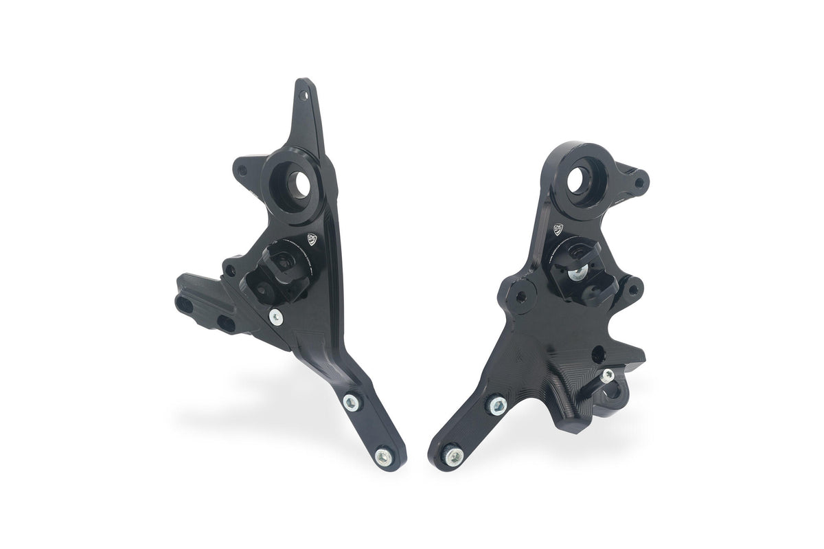CNC Racing Adjustable Rearset Frame for the Ducati Hypermotard 698 Mono