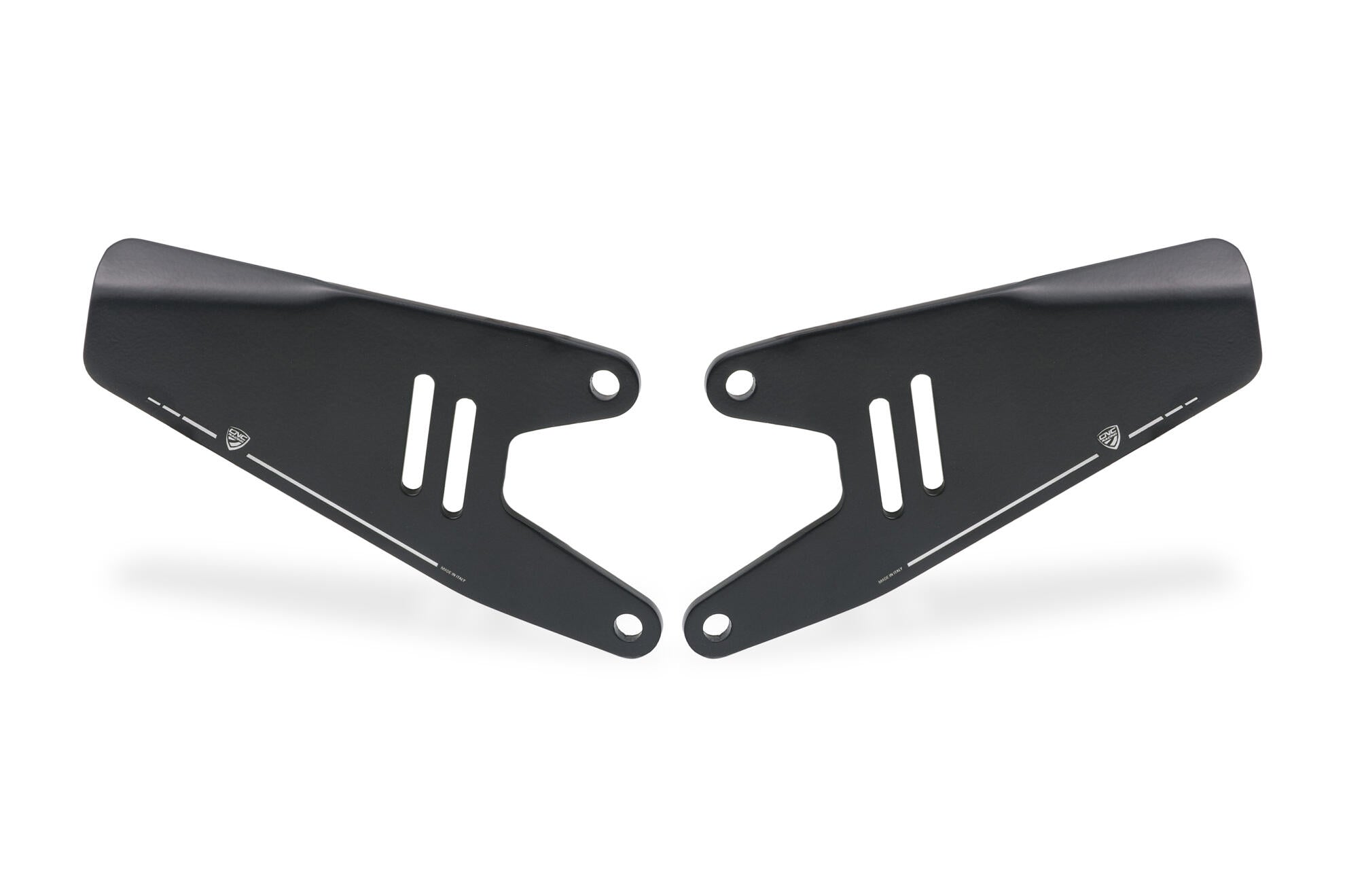 CNC Racing Aluminum Heel Guard Kit for OE Rearsets For Ducati Hypermotard 698 Mono