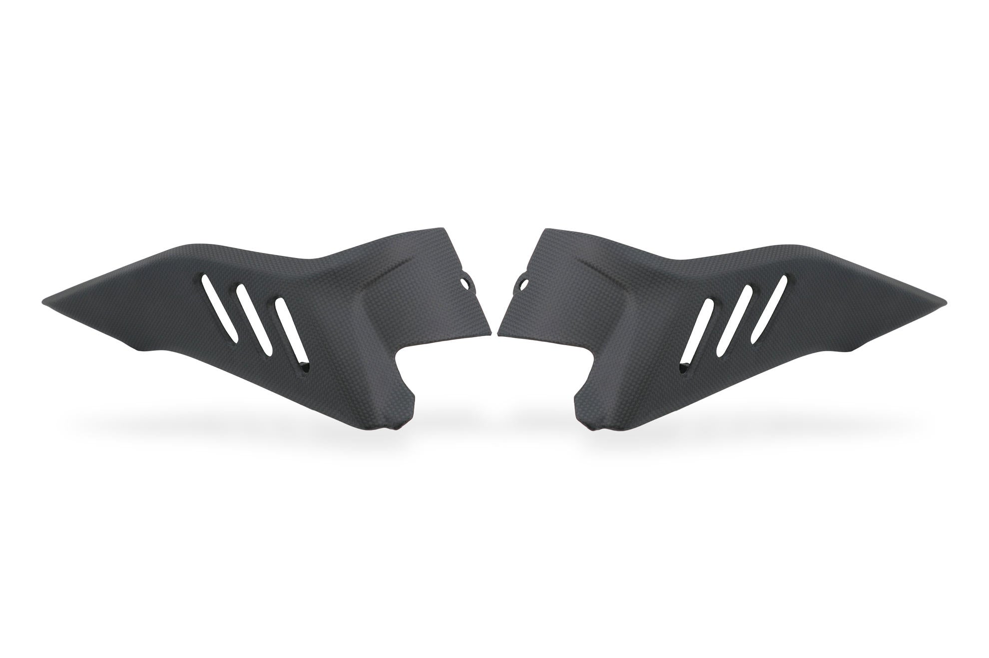 CNC Racing Carbon Fiber Fuel Tank Side Covers for the Ducati Diavel V4