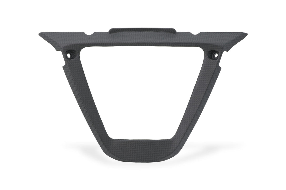 CNC Racing Carbon Fiber Oil Cooler Frame for the Ducati Diavel V4
