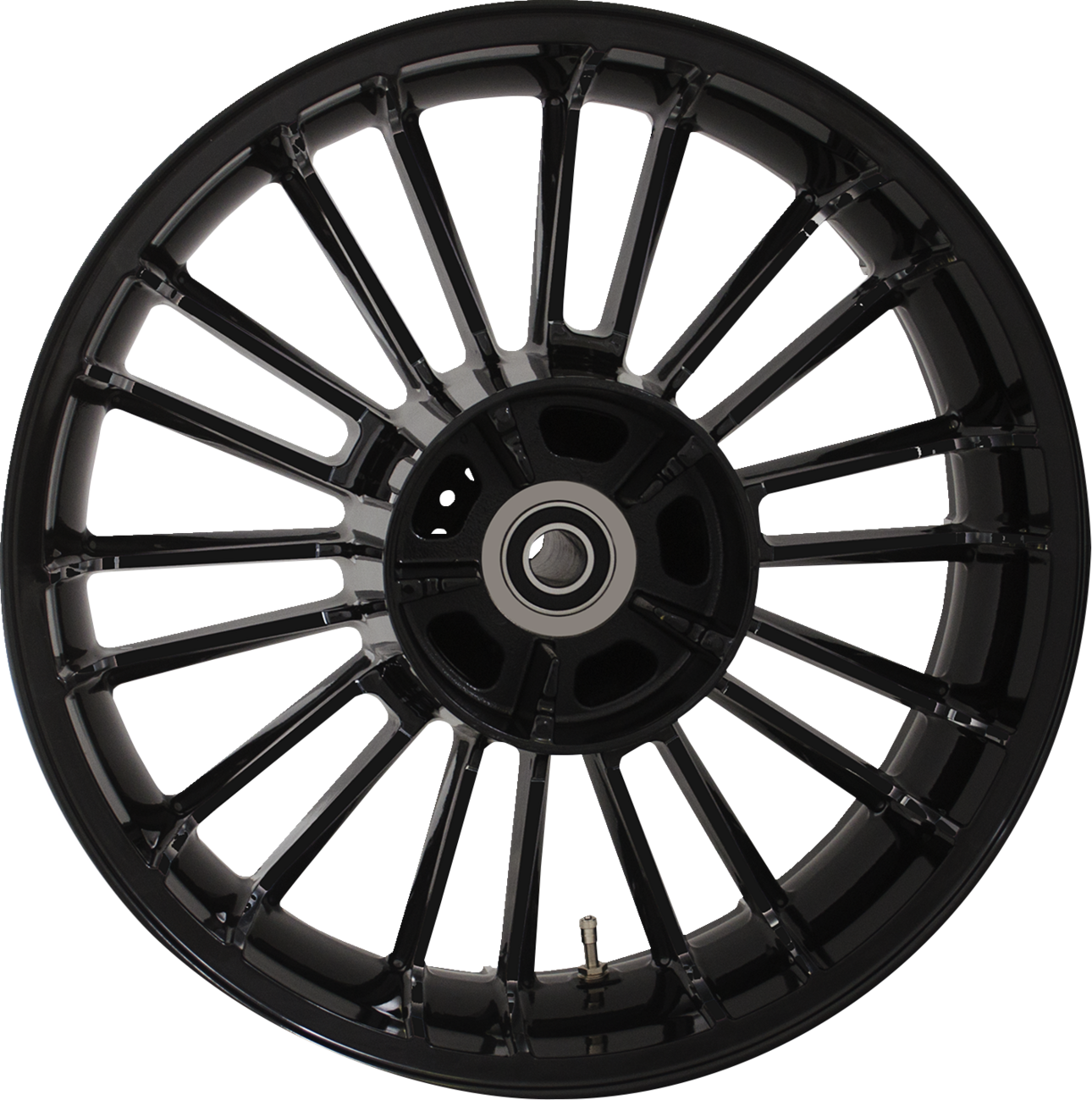 COASTAL MOTO Wheel - Atlantic 3D / Rear / Single Disc/without ABS / Black / 18x5.5 / '09-'24 Touring 0202-2177