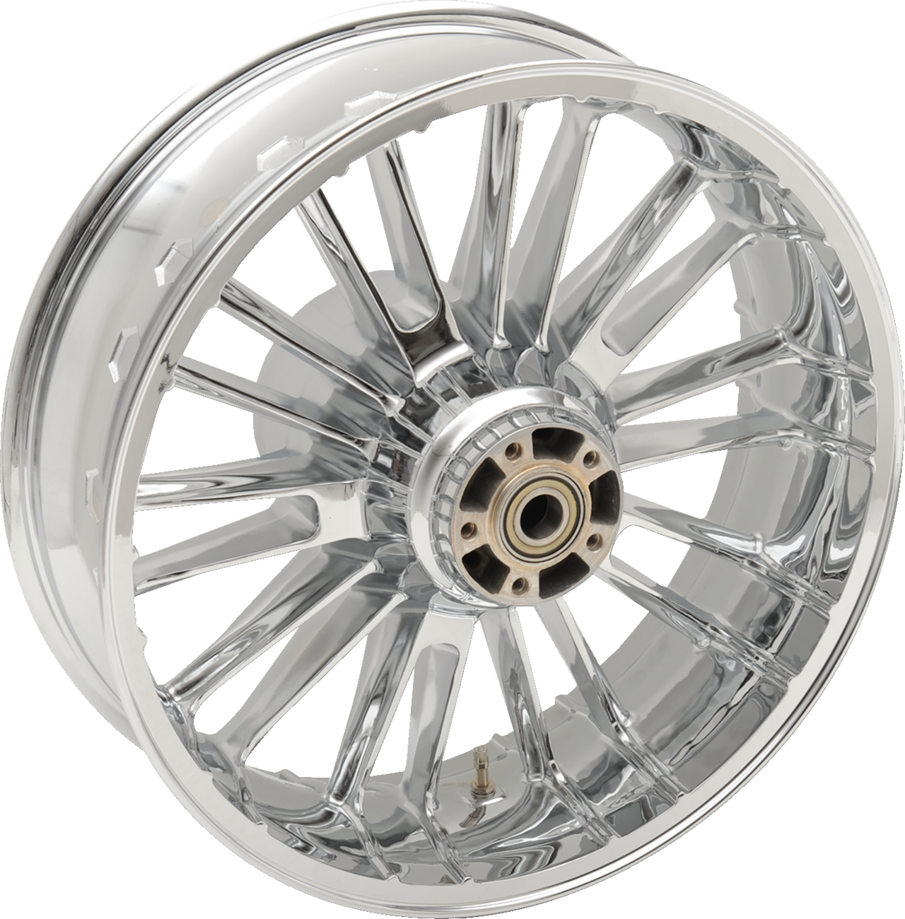 COASTAL MOTO Wheel - Atlantic 3D / Rear / Single Disc/without ABS / Chrome / 18x5.5 / '09+ FL 0202-2111