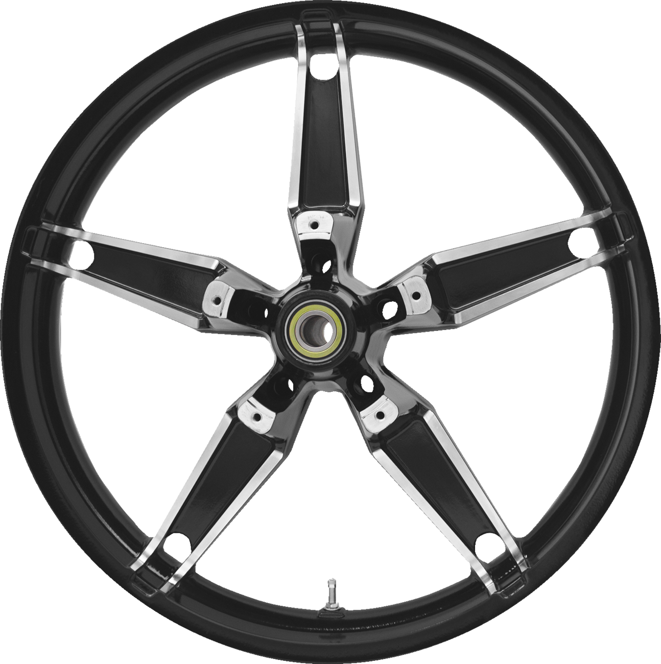 COASTAL MOTO Wheel - Daytona / Front / Dual Disc/without ABS / Black Cut / 21x3.5 0201-2653