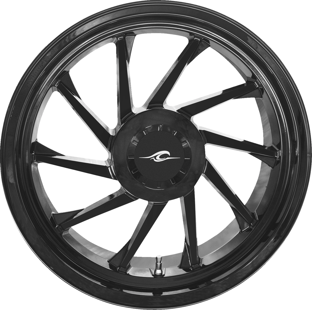 COASTAL MOTO Wheel - Hurricane 3D / Rear Left / Black / 18" / Trike 0202-2271