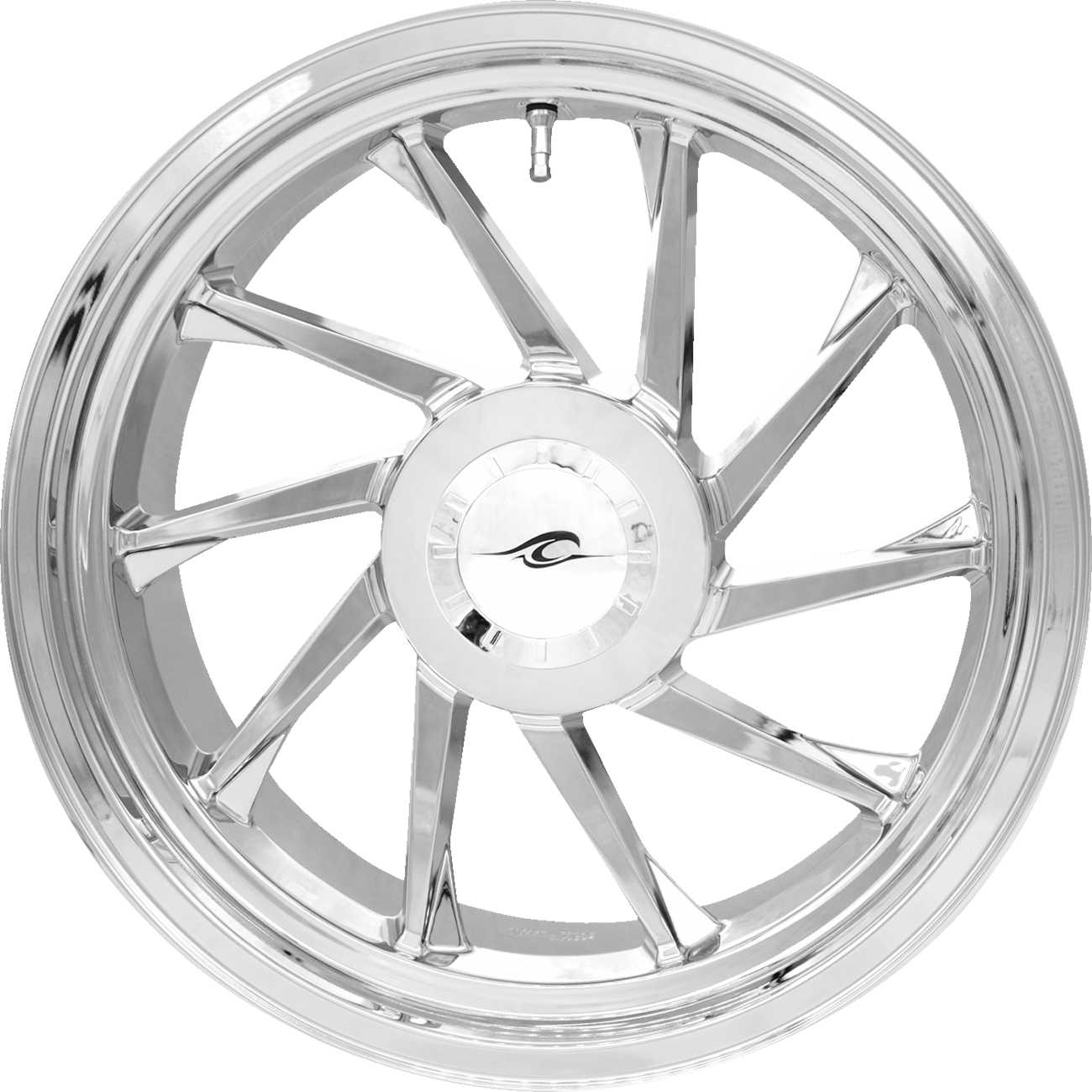 COASTAL MOTO Wheel - Hurricane 3D / Rear Right / Chrome / 18" / Trike 0202-2228