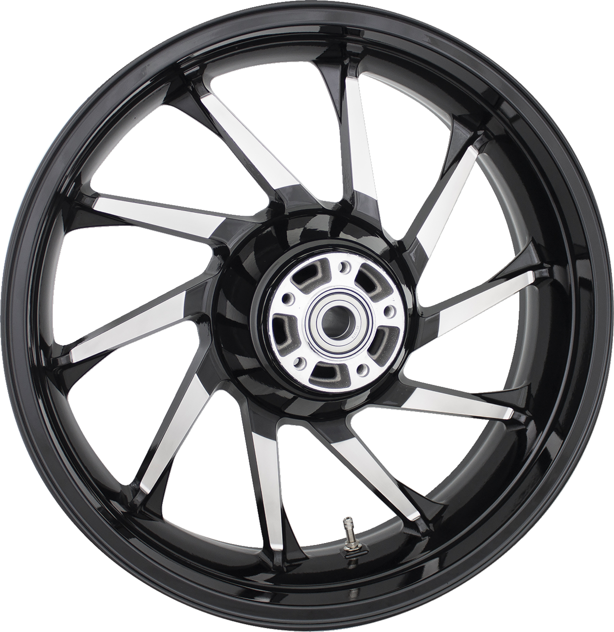COASTAL MOTO Wheel - Hurricane 3D / Rear / Single Disc/with ABS / Black Cut / 18x5.5 0202-2186