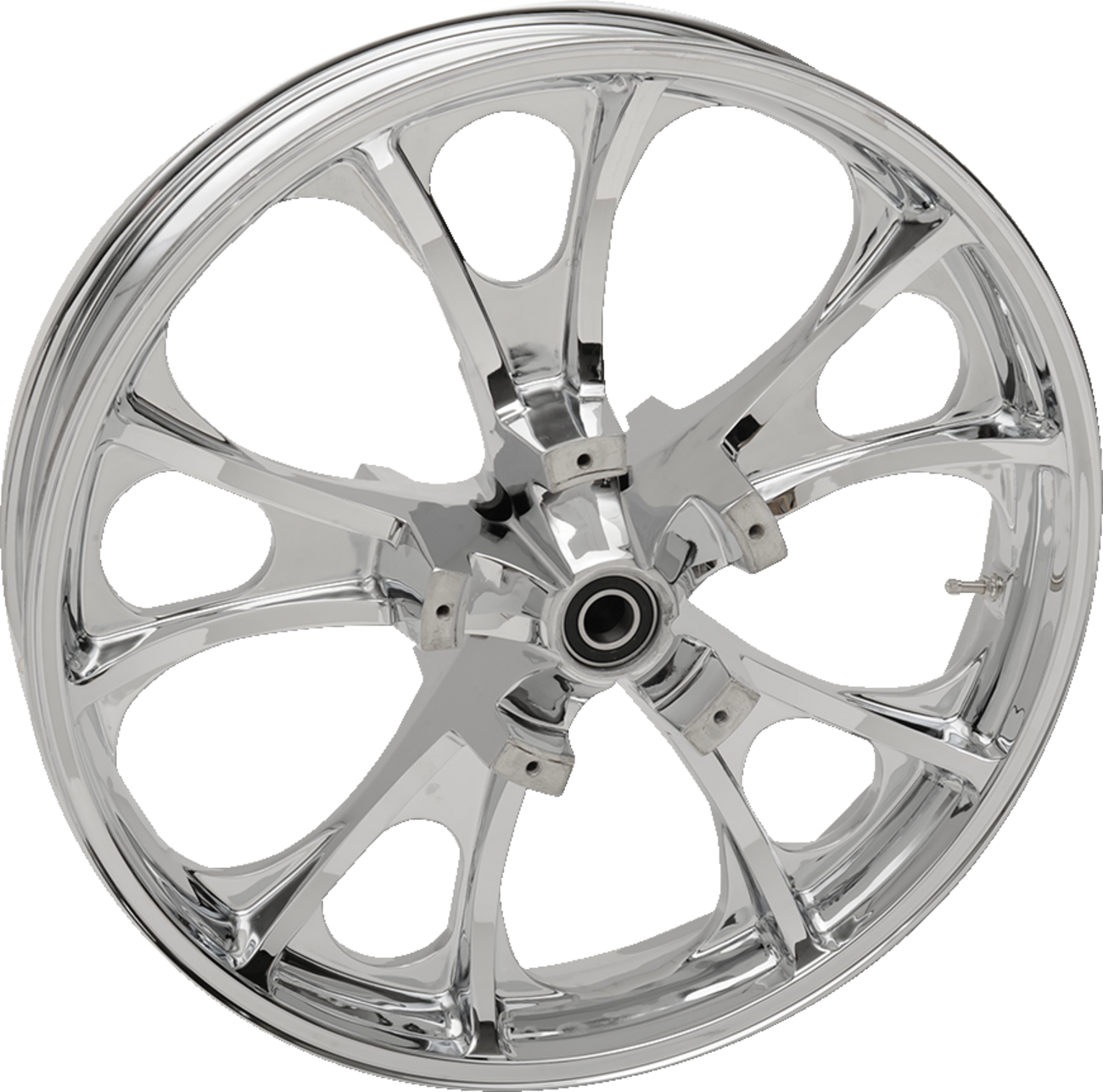 COASTAL MOTO Wheel - Largo 3D / Front / Dual Disc/with ABS / Chrome / 21x3.5 0201-2395