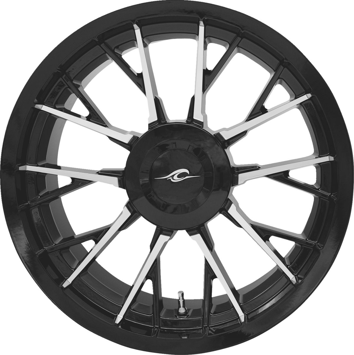 COASTAL MOTO Wheel - Marlin 3D / Rear / Black Cut / 18x7 / Trike 0202-2280