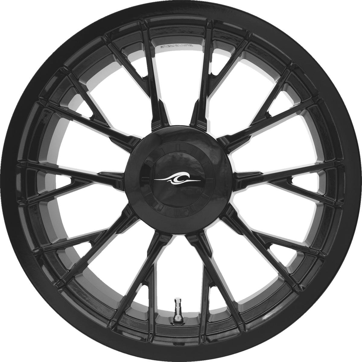 COASTAL MOTO Wheel - Marlin 3D / Rear / Solid Black / 18x7 / Trike 0202-2281