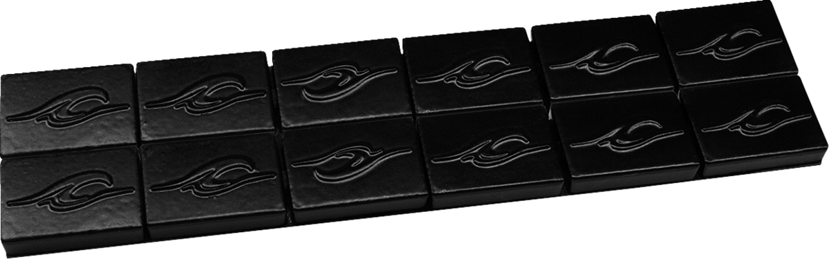 COASTAL MOTO Wheel Weights - Black / 1 oz / 12 Pack 0221-0027