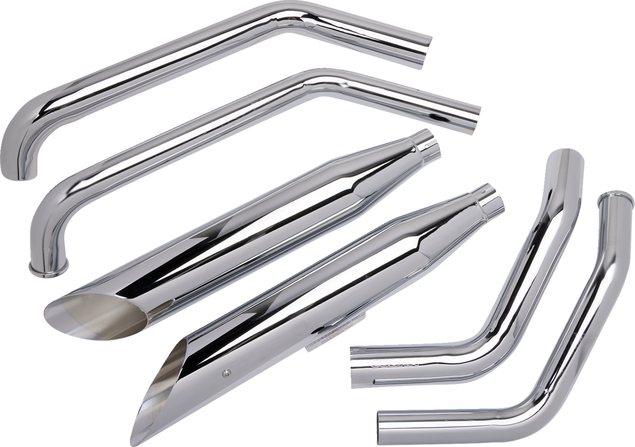 COBRA Classic Deluxe Exhaust System - Classic Deluxe Exhaust / Chrome / VN1500 BLV4569SC