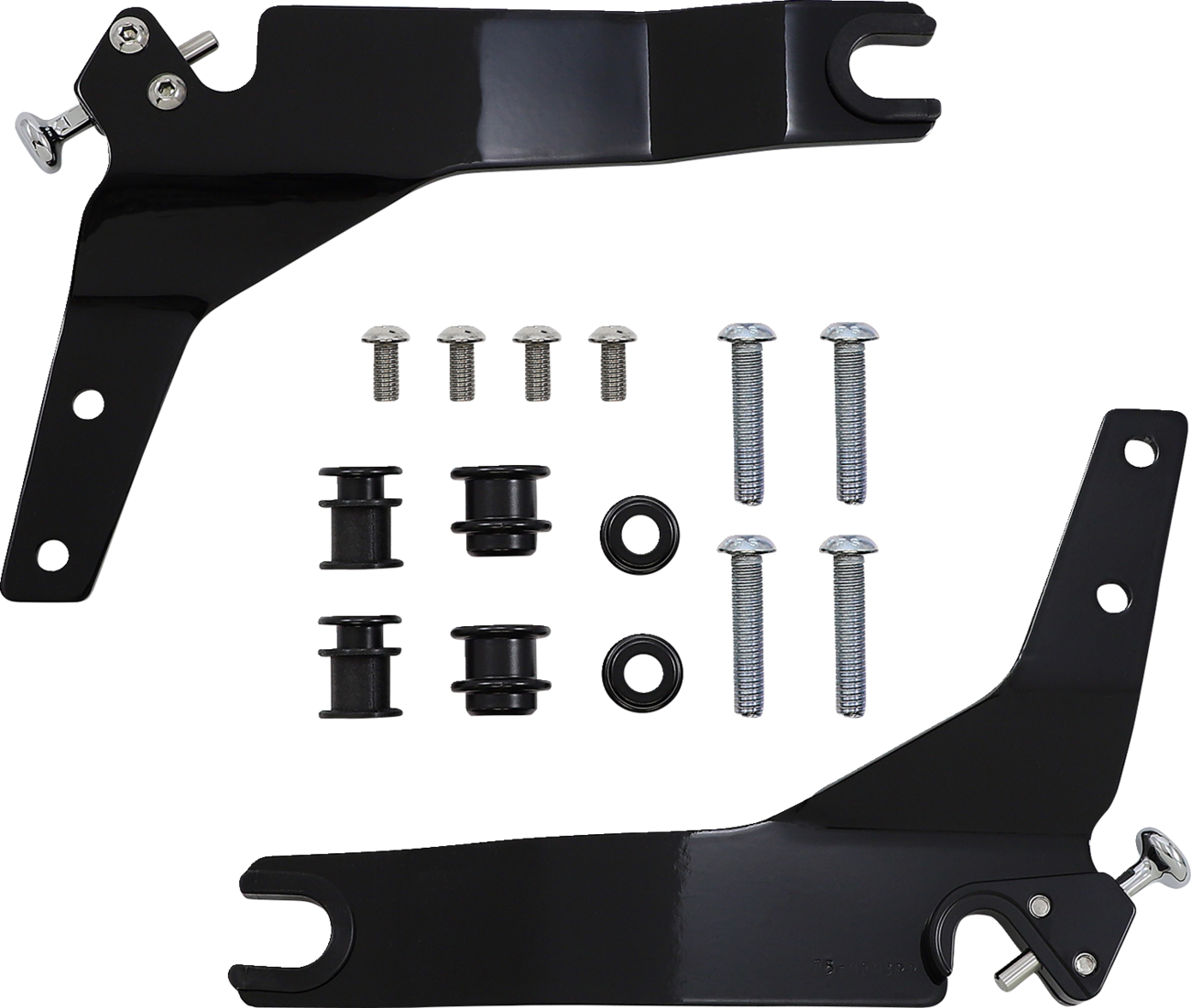 COBRA Detachable Backrest Kit - Backrest Kit / 11" / Black / FXFBS 1501-0598