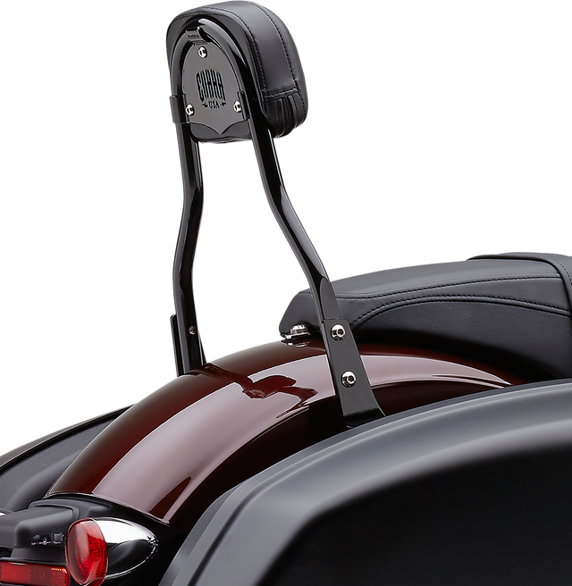 COBRA Detachable Backrest Kit - Backrest Kit / 14" / Black / FLSB 1501-0618