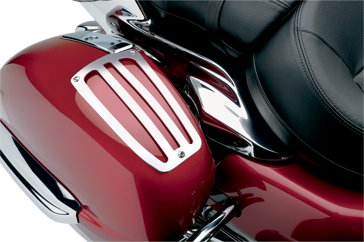 COBRA Saddlebag Lid Guards - Chrome 1510-0187