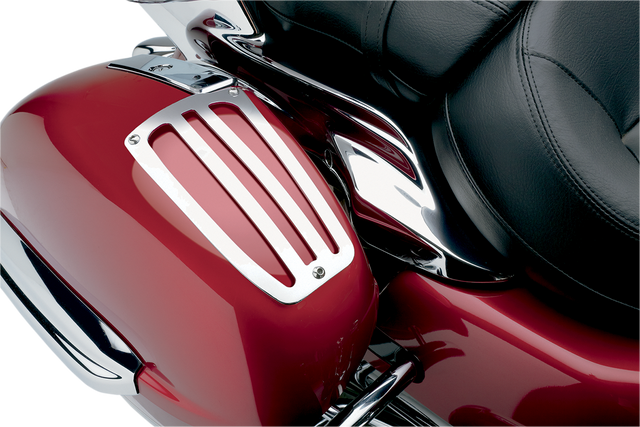 COBRA Saddlebag Lid Guards - Chrome 1510-0187