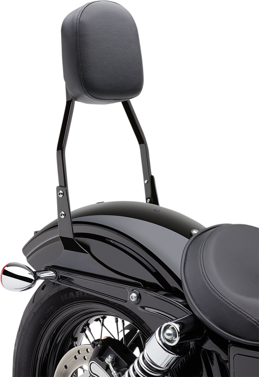 COBRA Square Sissy Bar - Standard Sissy Bar / Black / Sportster 1501-0459