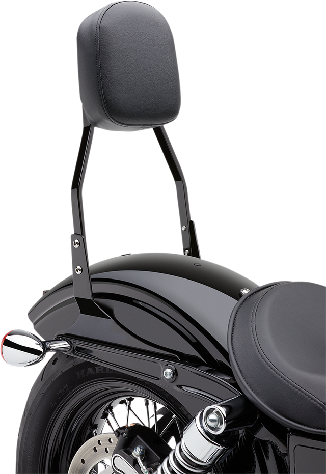 COBRA Square Sissy Bar - Standard Sissy Bar / Black / Sportster 1501-0459