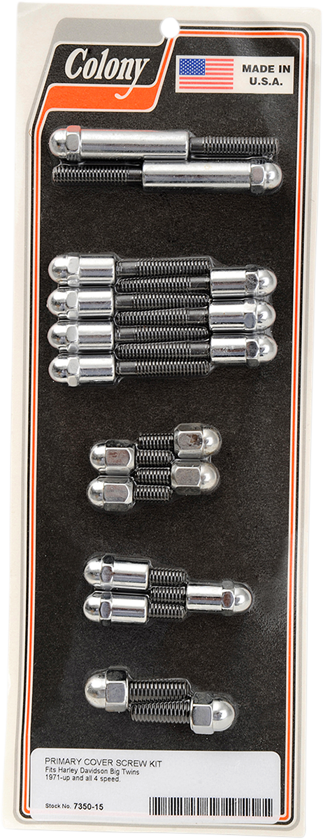 COLONY Acorn Screw Kit - Primary Cover DS-189831