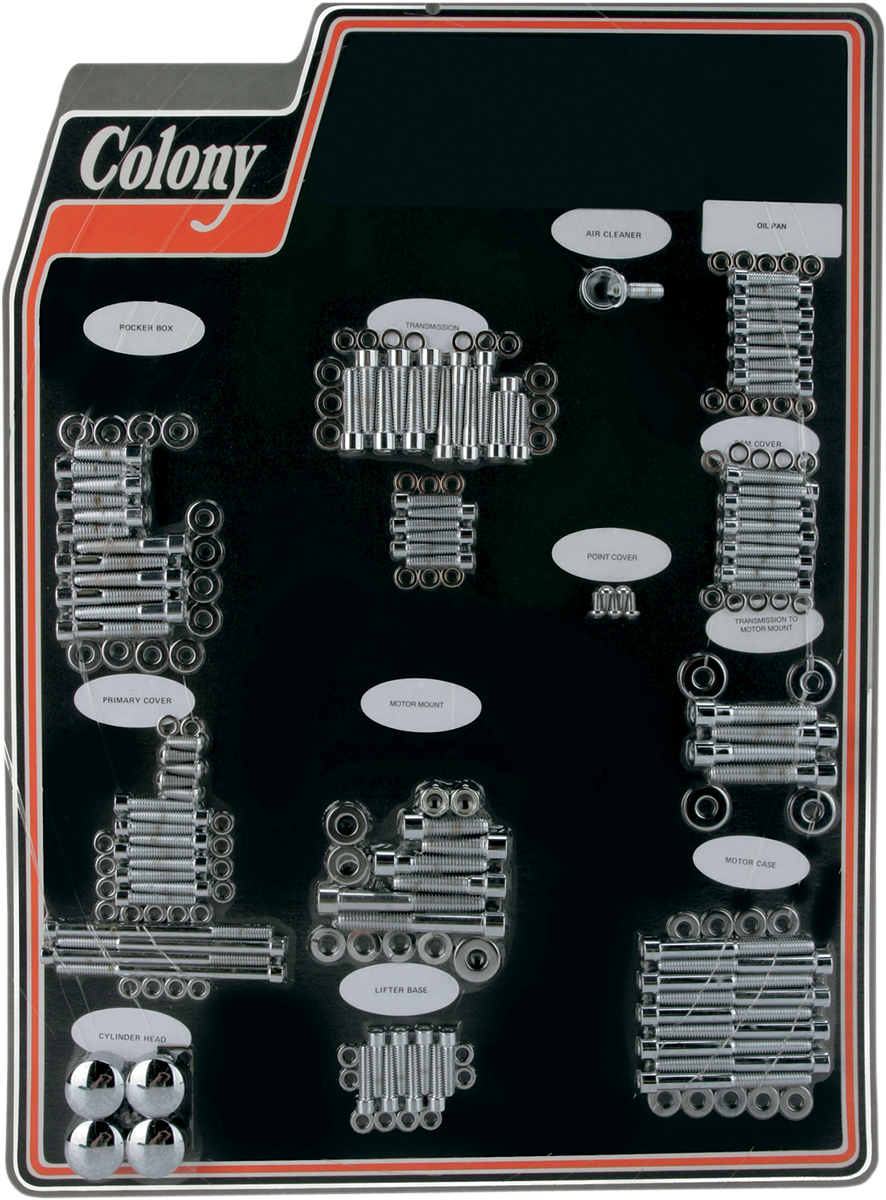 COLONY Bolt Kit - Complete/Motor / Allen/SHOW- Dyna 2401-0427